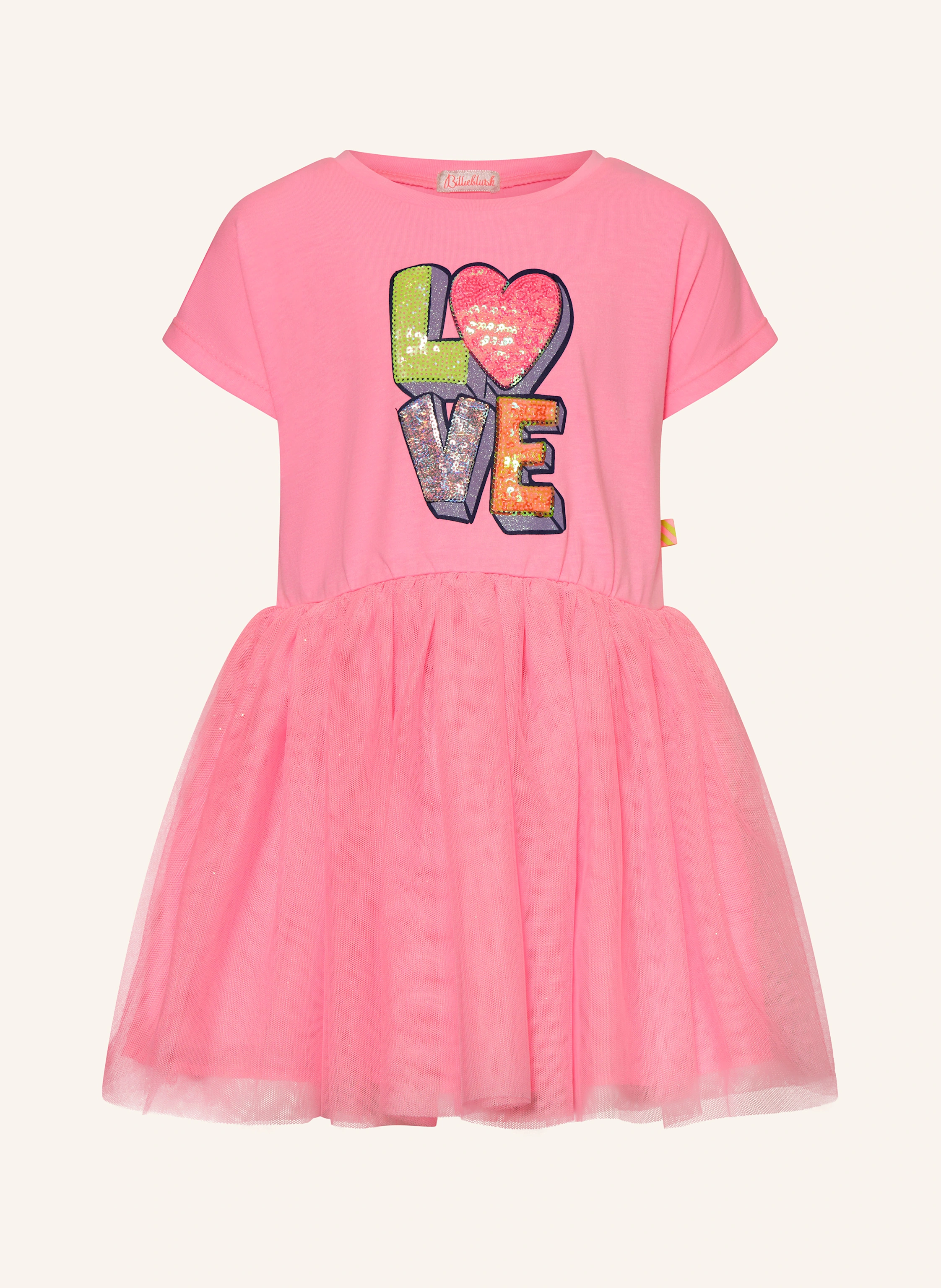 Billieblush Kleid mit Pailletten und Schmucksteinen
