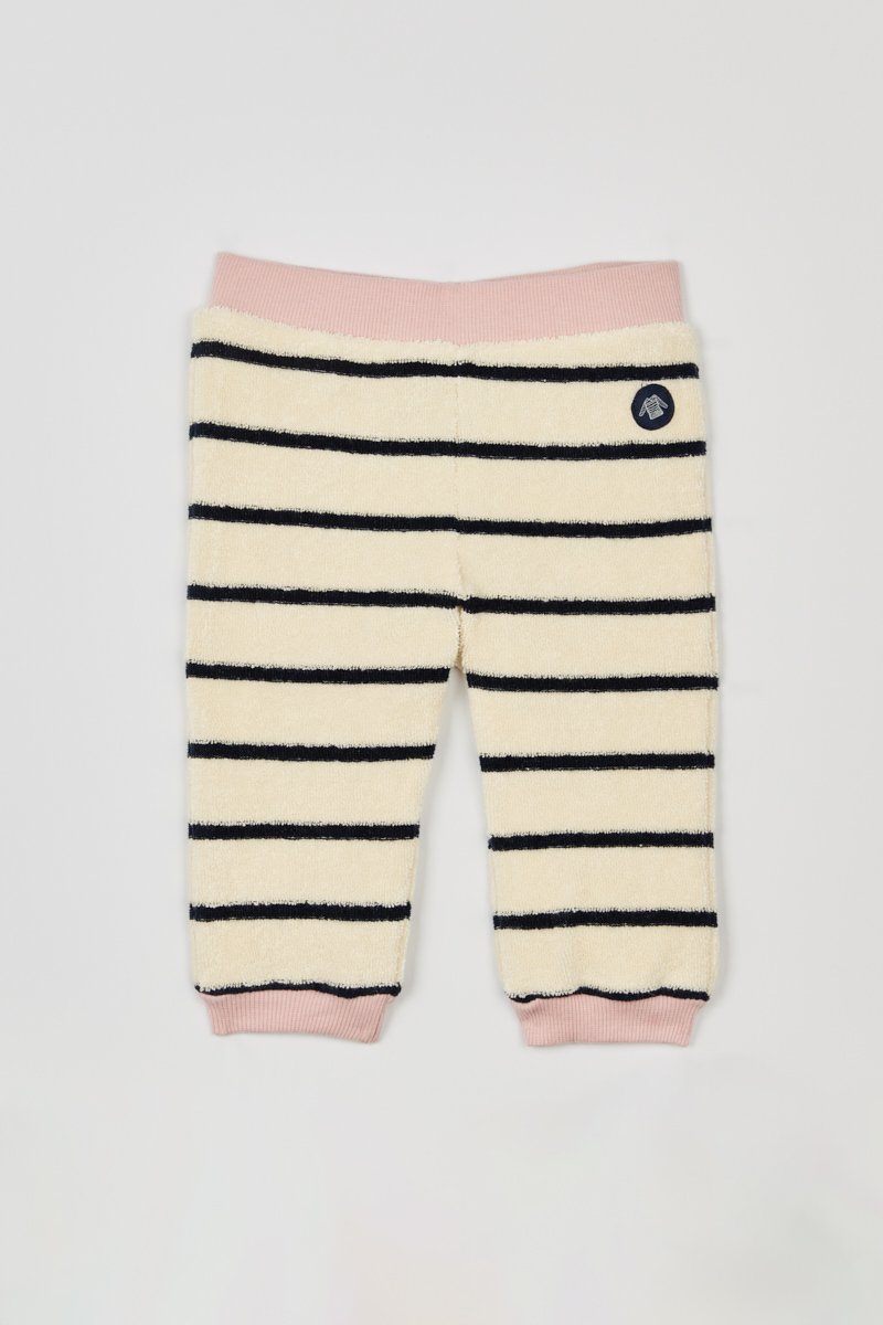 Pyjama rayé Baby - coton bouclette