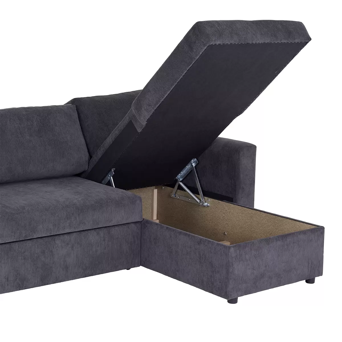 Ecksofa Talin Best Price 140 x 196 Anthrazit