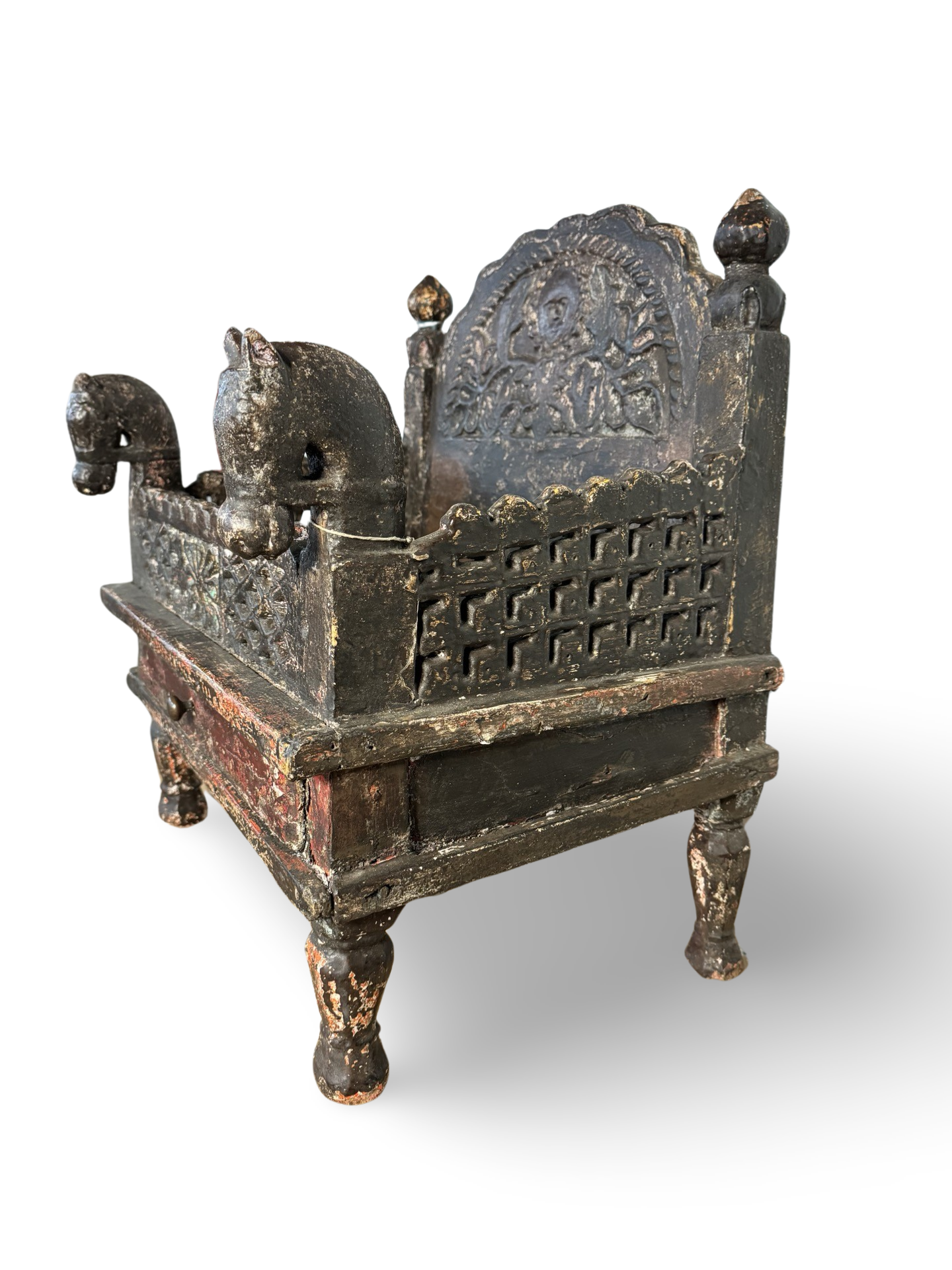 Tempeltafel Singhasan oude uniek