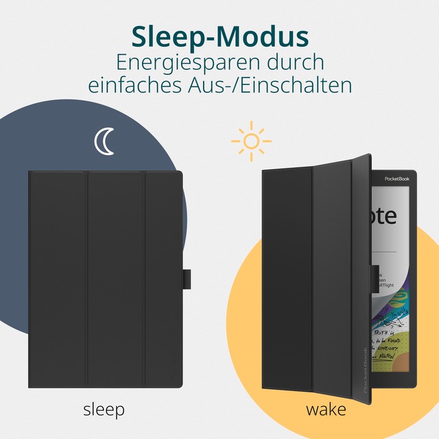 PocketBook Handyhülle »Flip Cover 10,3 Zoll« Backcover, Schutzhülle, Handyschutzhülle, Case, Schutzcase, stossfest
