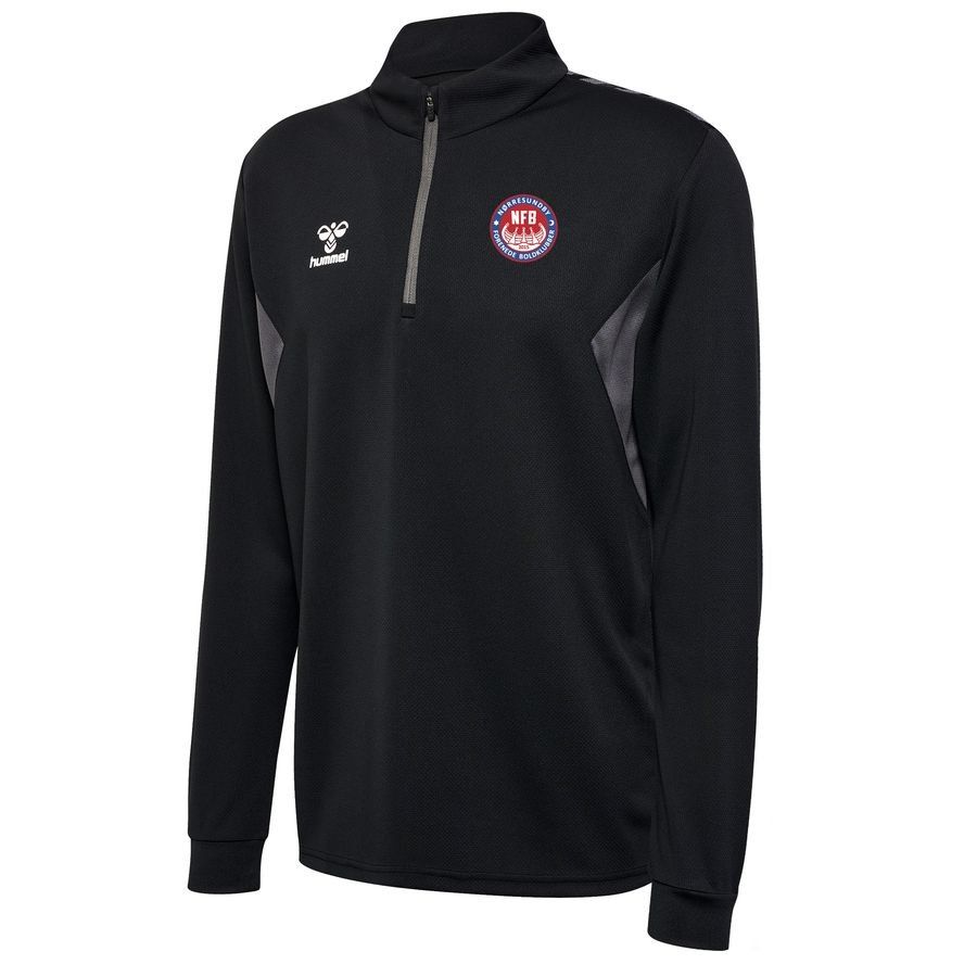 NFB Maillot d'Entraînement 1/2 Zip - Noir Enfant