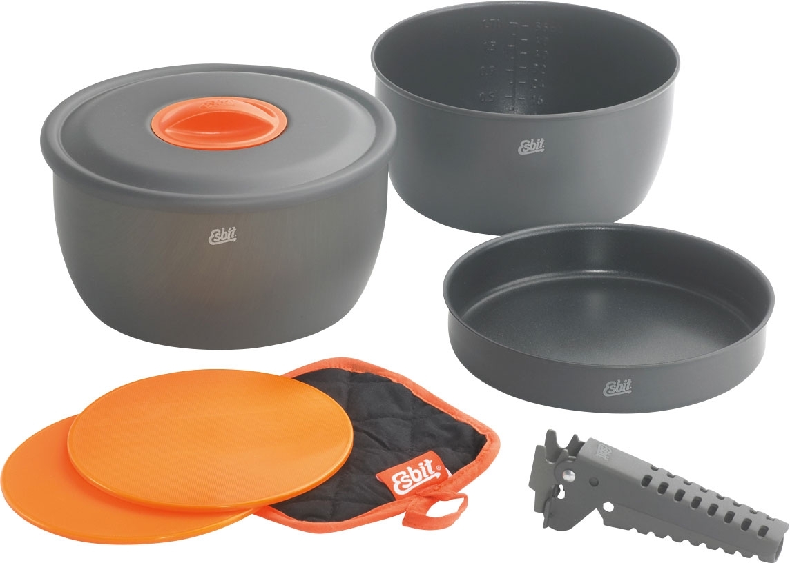 Esbit Aluminium Kochgeschirr-Set 8 tlg.