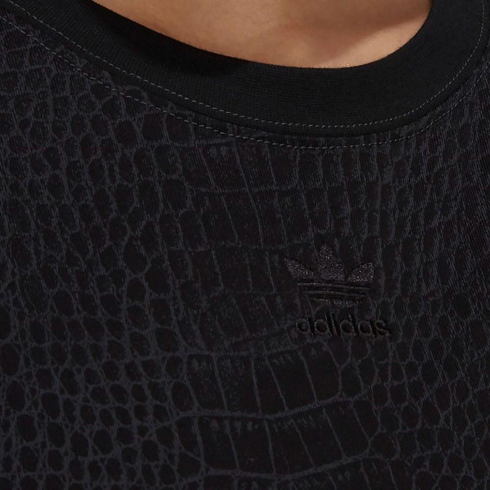 Adidas T-shirt Noir Femme Adidas Serpent
