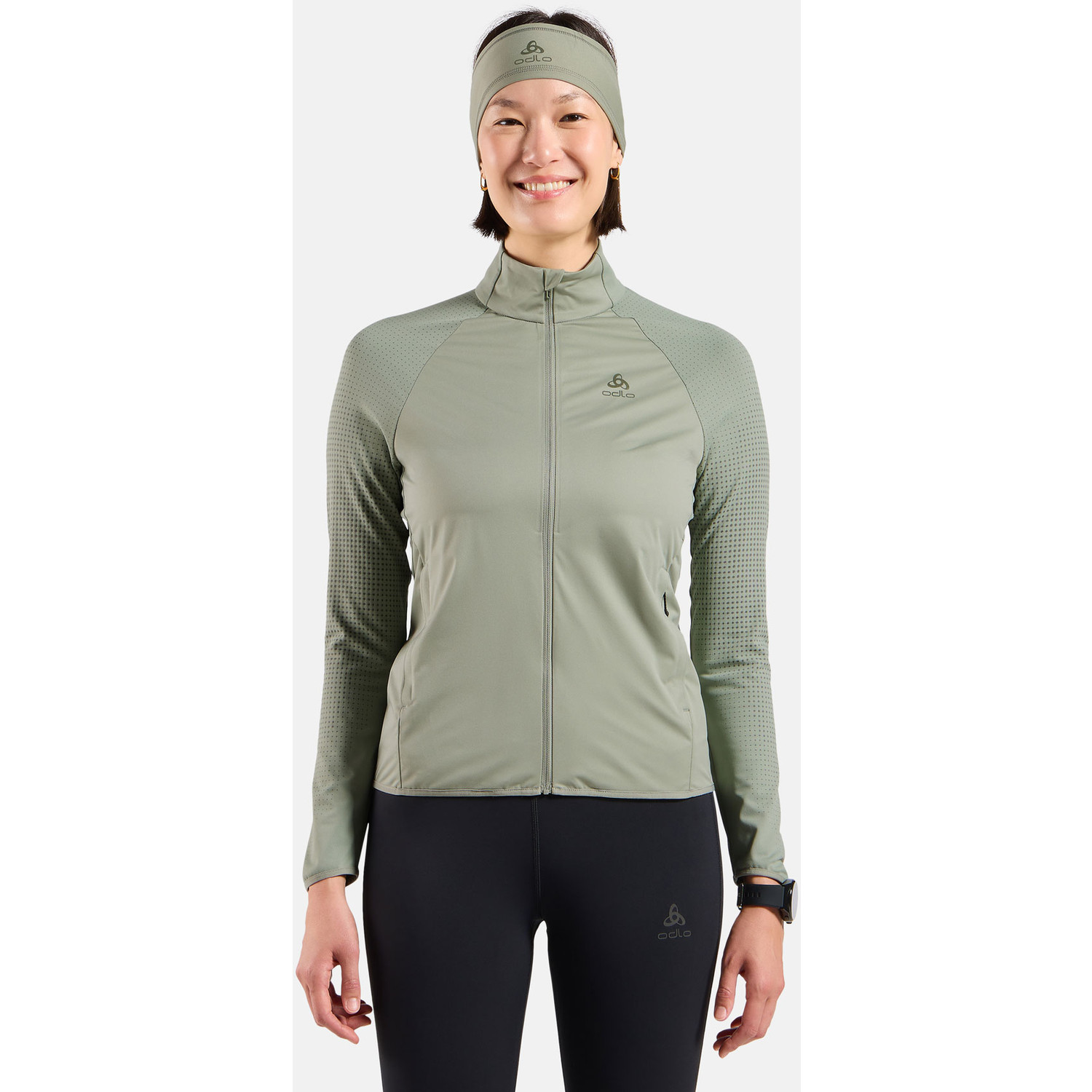 Odlo Zeroweight Warm Hybrid Jack Dames