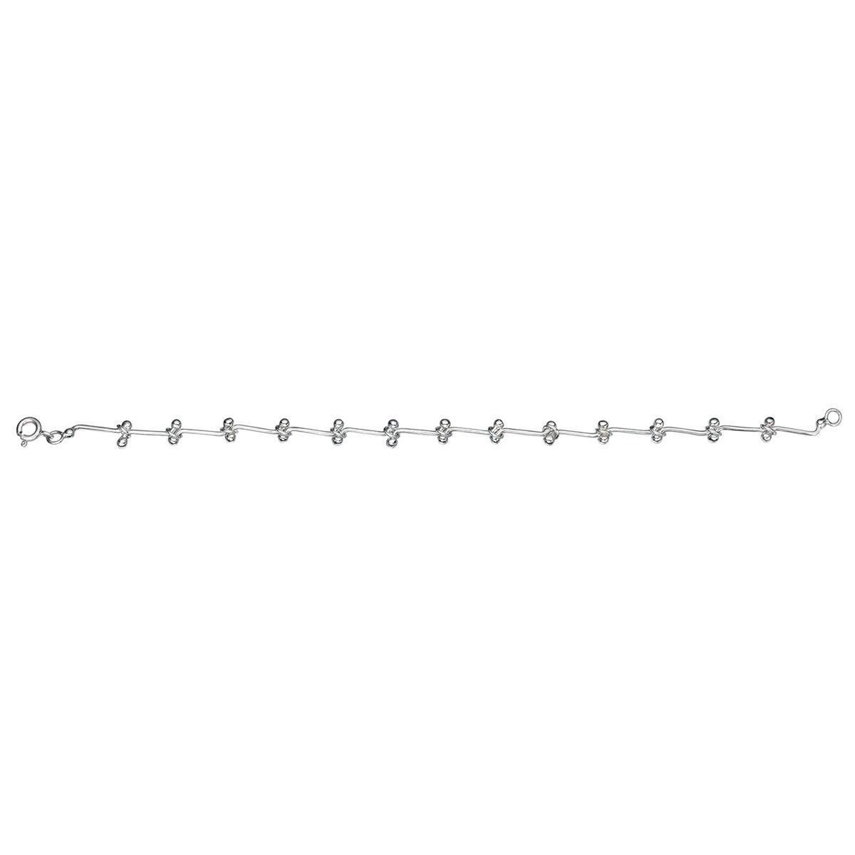 Bracelet grelotte en argent 925/1000