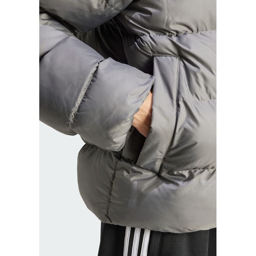 Adidas Original Doudoune à capuche ton sur ton