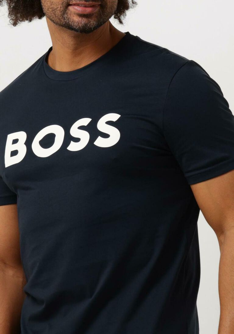 BOSS donkerblauwe boss t-shirt thinking 1