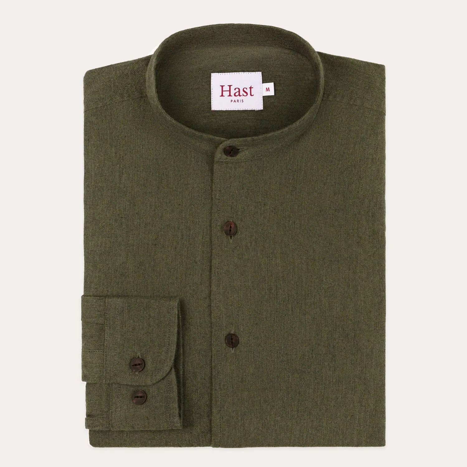 Green lightweight flannel shirt