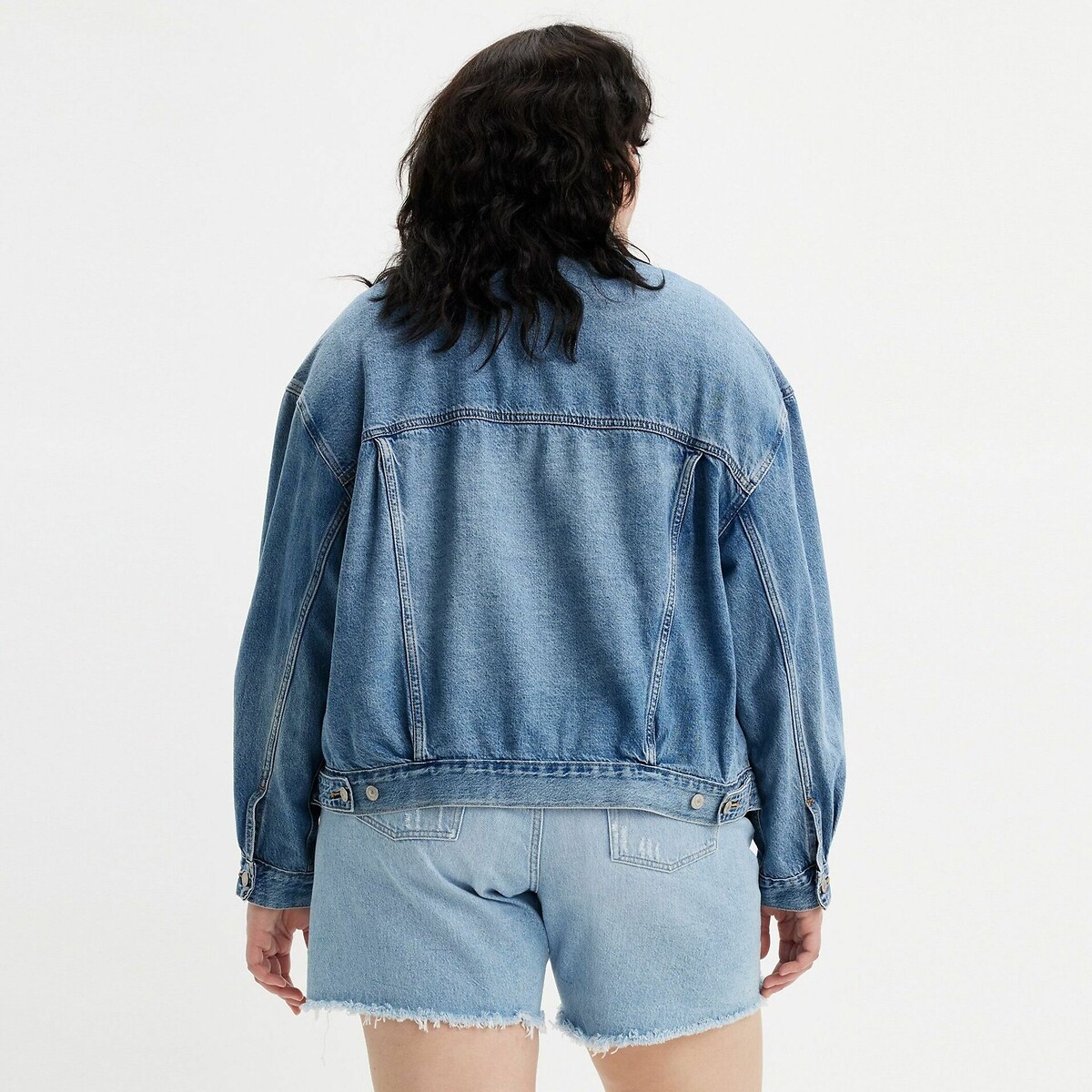 LEVI'S PLUS<br>Colete Jeans Trucker Anos 90