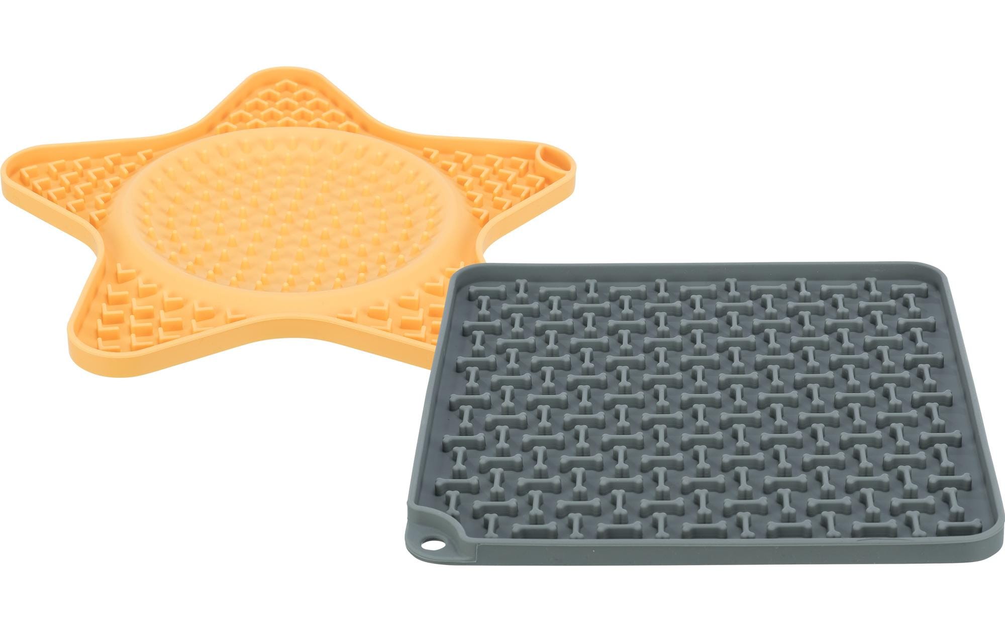 Lick'n'Snack Matte, 23.5 cm, GelbFuttermatte