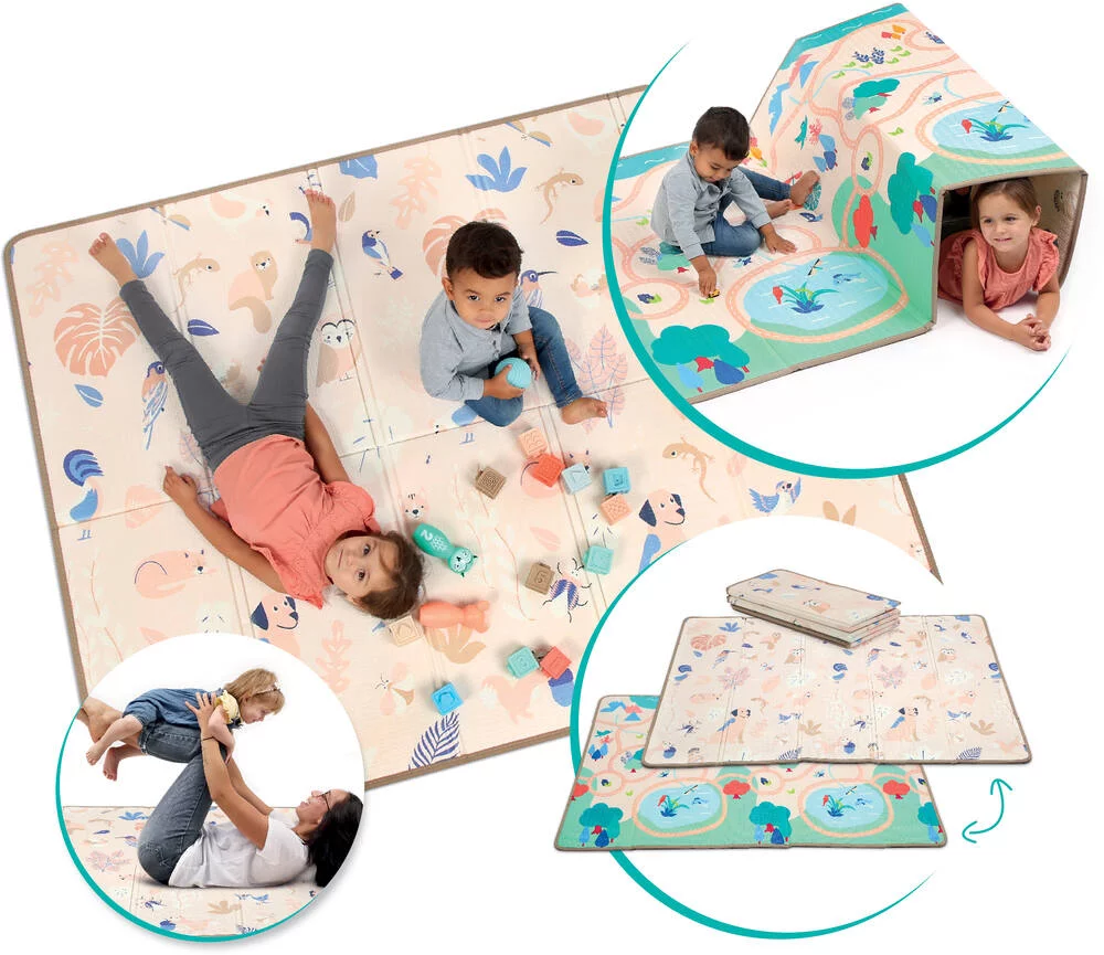 GRAND TAPIS PLIABLE REVERSIBLE