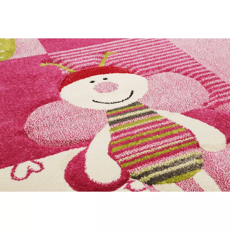 Esprit Kinderteppich Bee 2.0 rosa