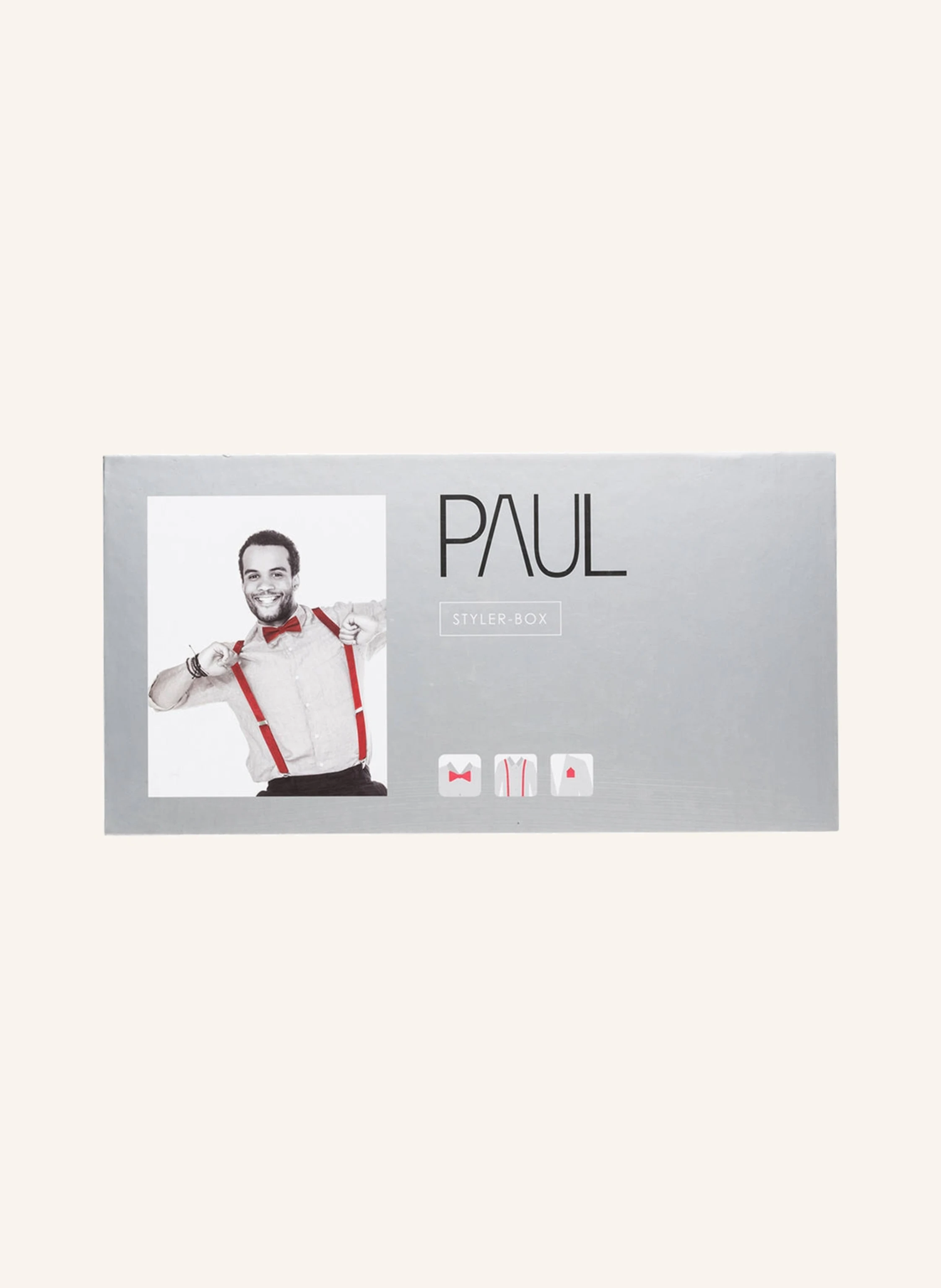 PAUL Set: Hosenträger, Schleife und Einstecktuch