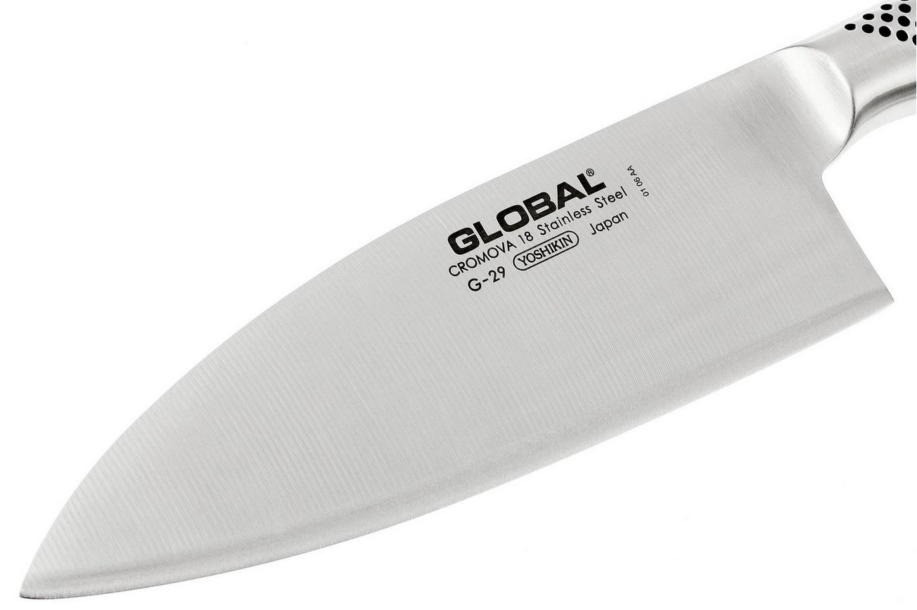 Global G29 vlees-/ vis mes 18 cm