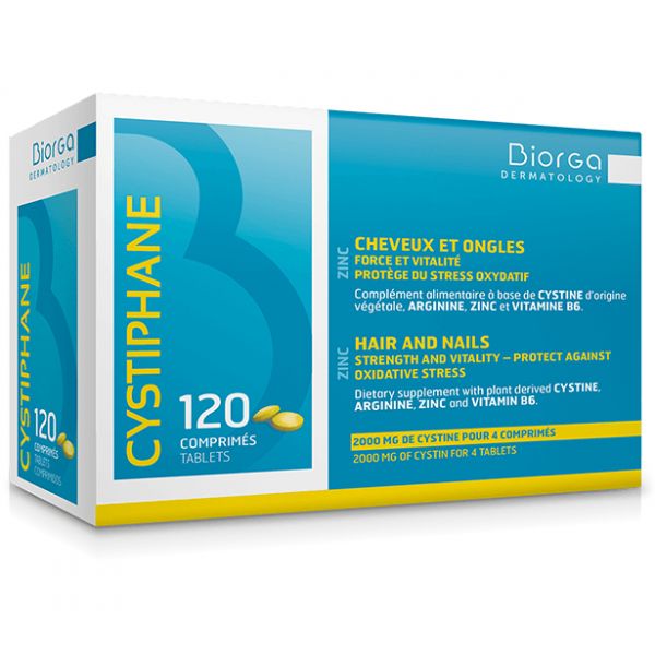 Cystiphane Fortificante para Cabelos e Unhas 120 Comprimidos