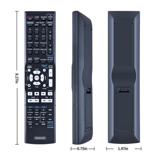 Fjernbetjening Udskiftning til AXD7586 til Pioneer AV-receiver stereo system