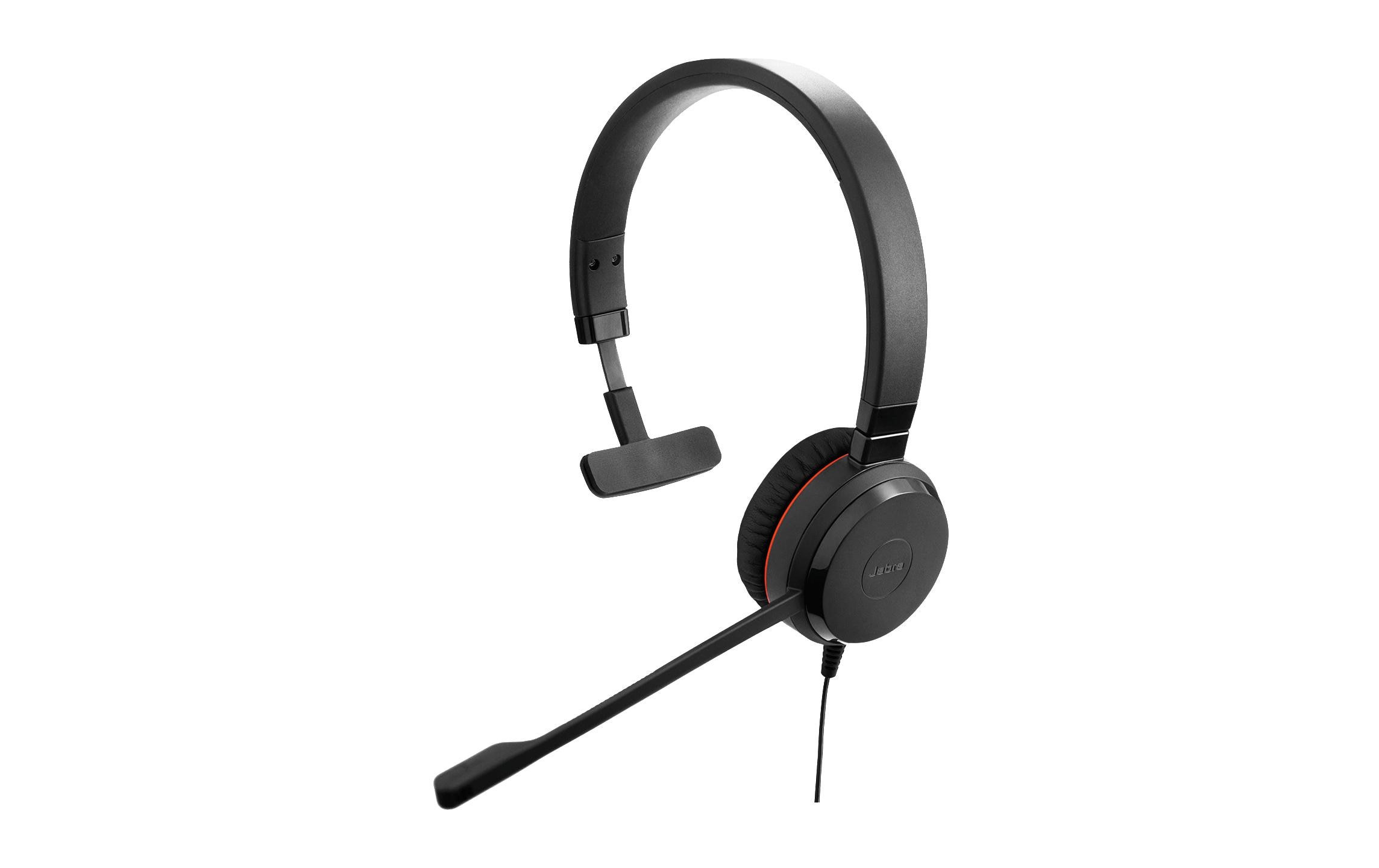 Headset Evolve 20SE UC MonoSchnurgebundenes, monaurales Headset für VoIP-Softphones
