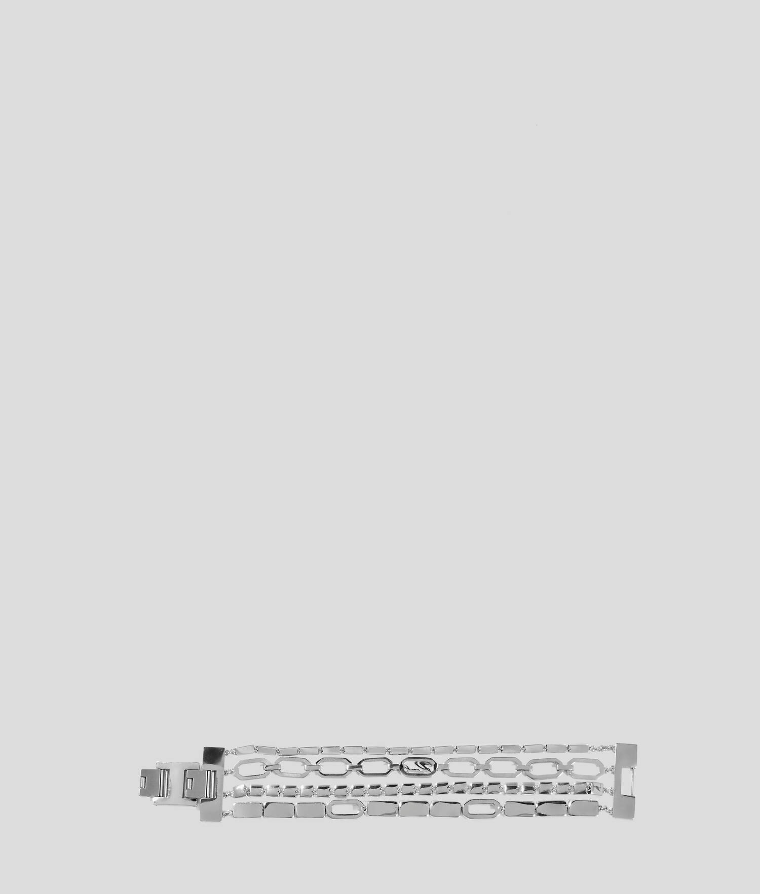Bracelet superposé KARL Signature - Argent