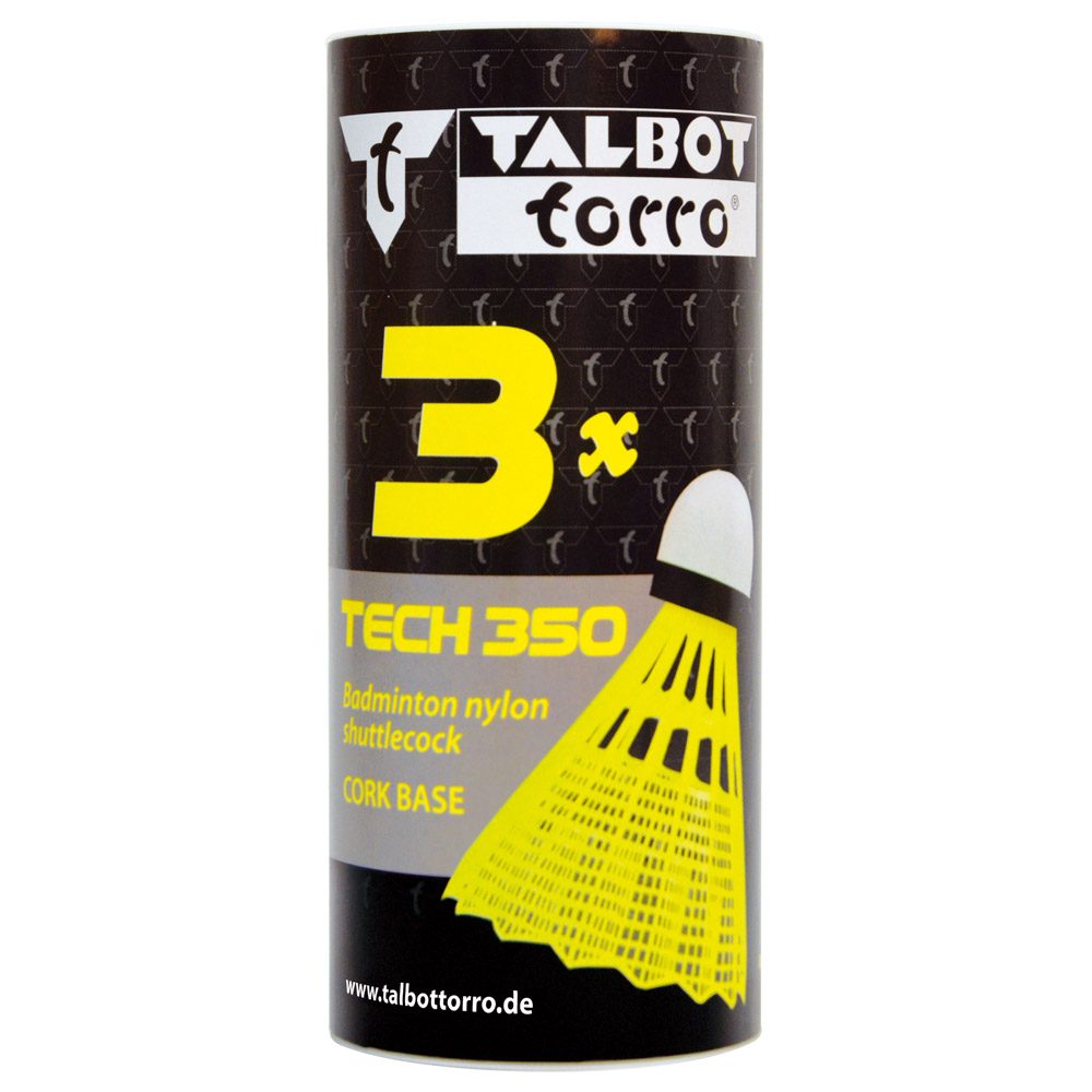 Talbot Torro Tech 350 Federball 3er gelb