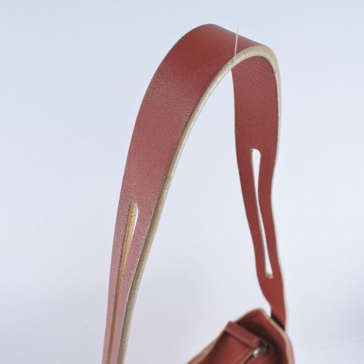 Loewe Vintage Loewe Shoulder Bag Red