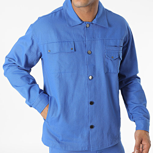 Ensemble De Surchemise Et Pantalon Bleu Roi