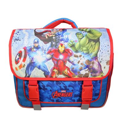 Cartable Avengers - 38 cm - 2 compartiments - multicolore - Bagtrotter