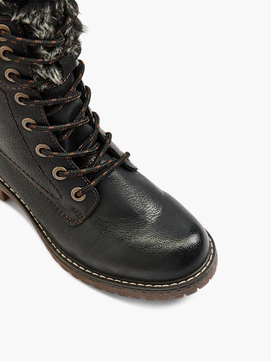 Easy Street Schnür-Stiefelette Schwarz