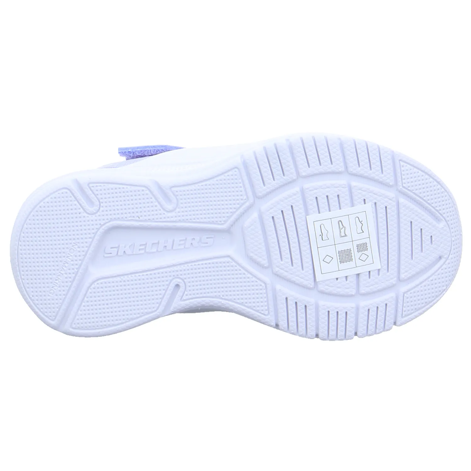 SKECHERS Baby-Sport-Bottine Flieder Textil  Sneaker