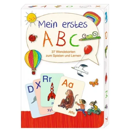 Coppenrath Mein erstes ABC 37 Wendekarten zum Spielen und Lernen
