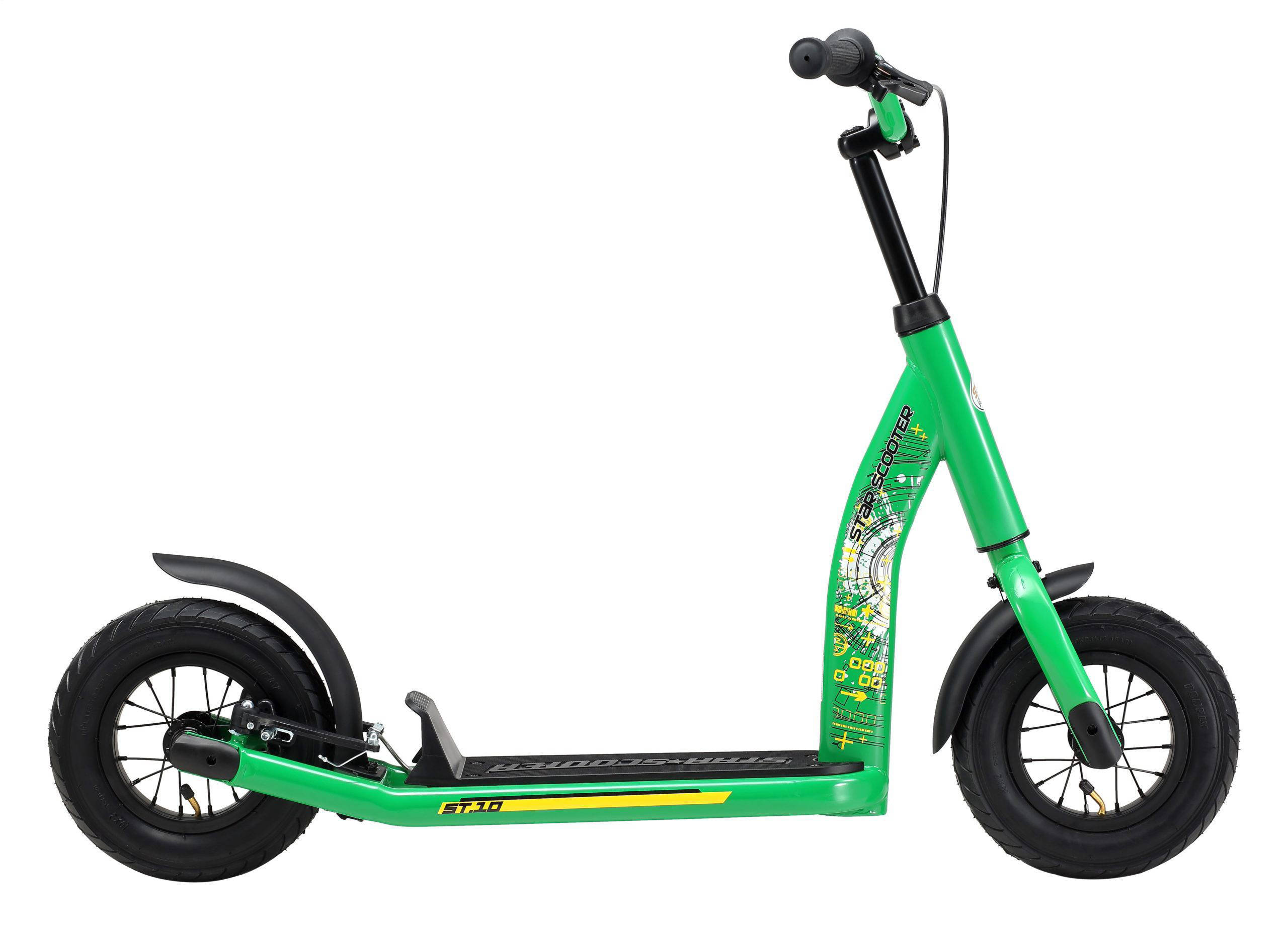 STAR SCOOTER New Gen Sport, autoped, 10 inch, groen