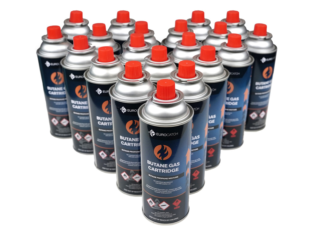 Eurocatch 227 gram gas cartridge - Set van 20