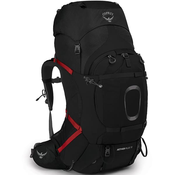Sac à dos randonnée OSPREY AETHER PLUS 70 BLACK