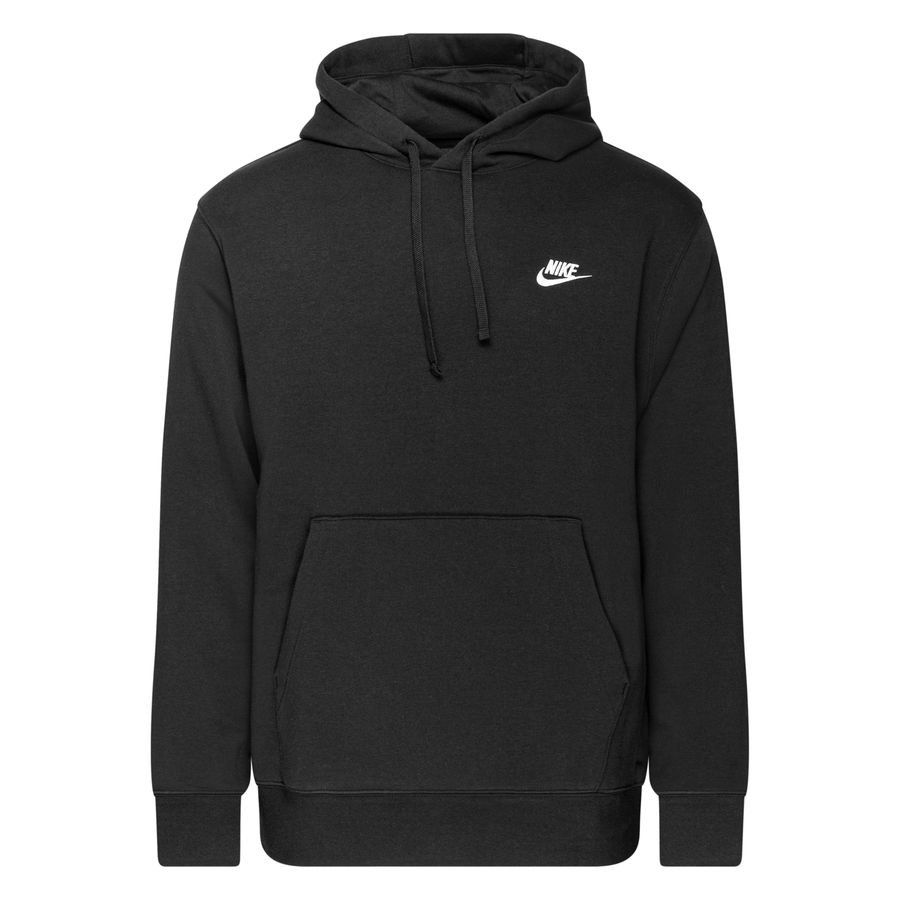Nike Sweat à Capuche NSW Club - Noir/Blanc