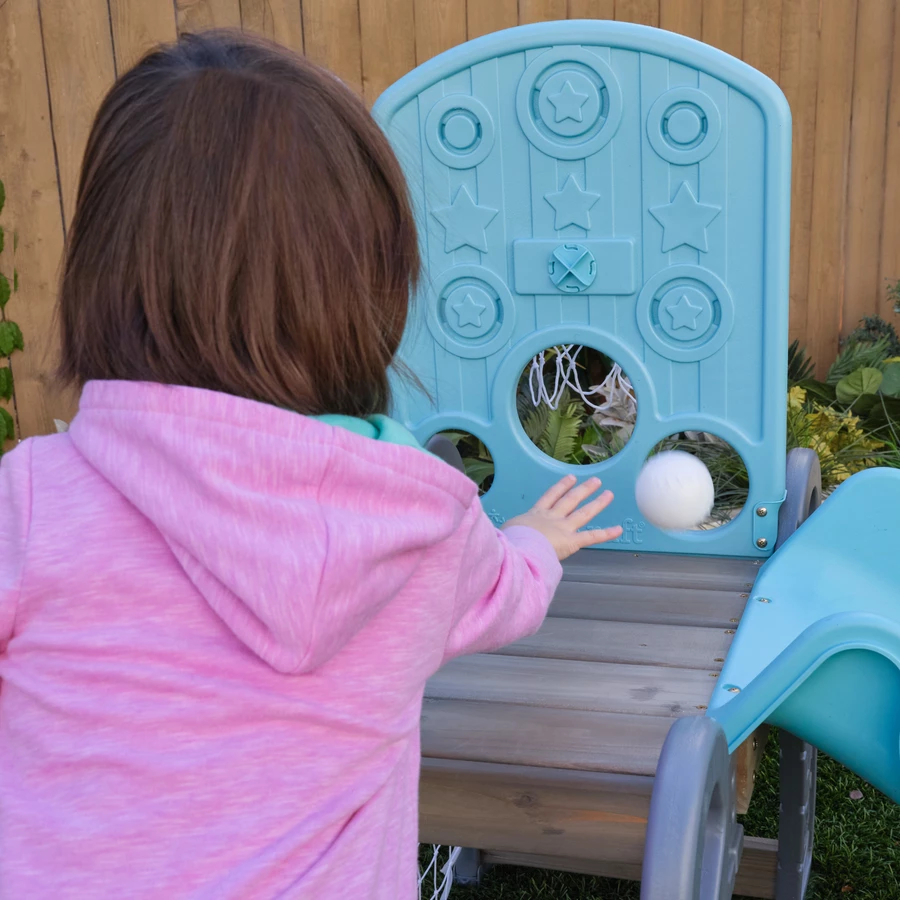 Kidkraft® 5-in-1 Climber Kinderrutsche und Klettergerüst