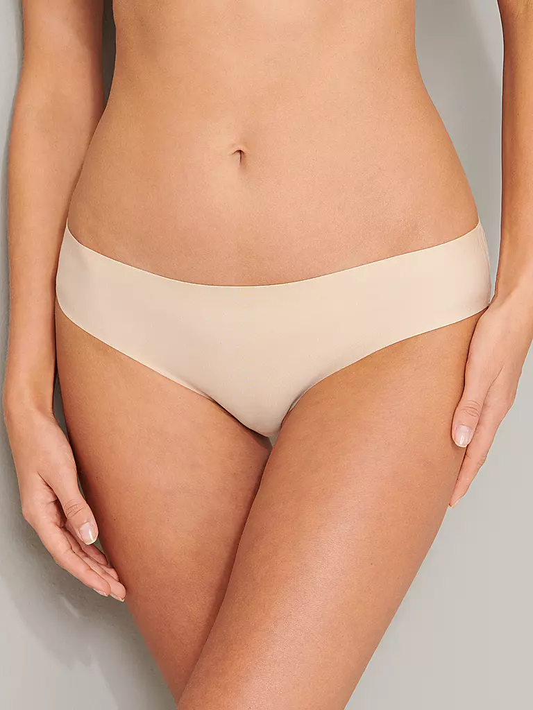 SCHIESSER Slip INVISIBLE COTTON sand beige