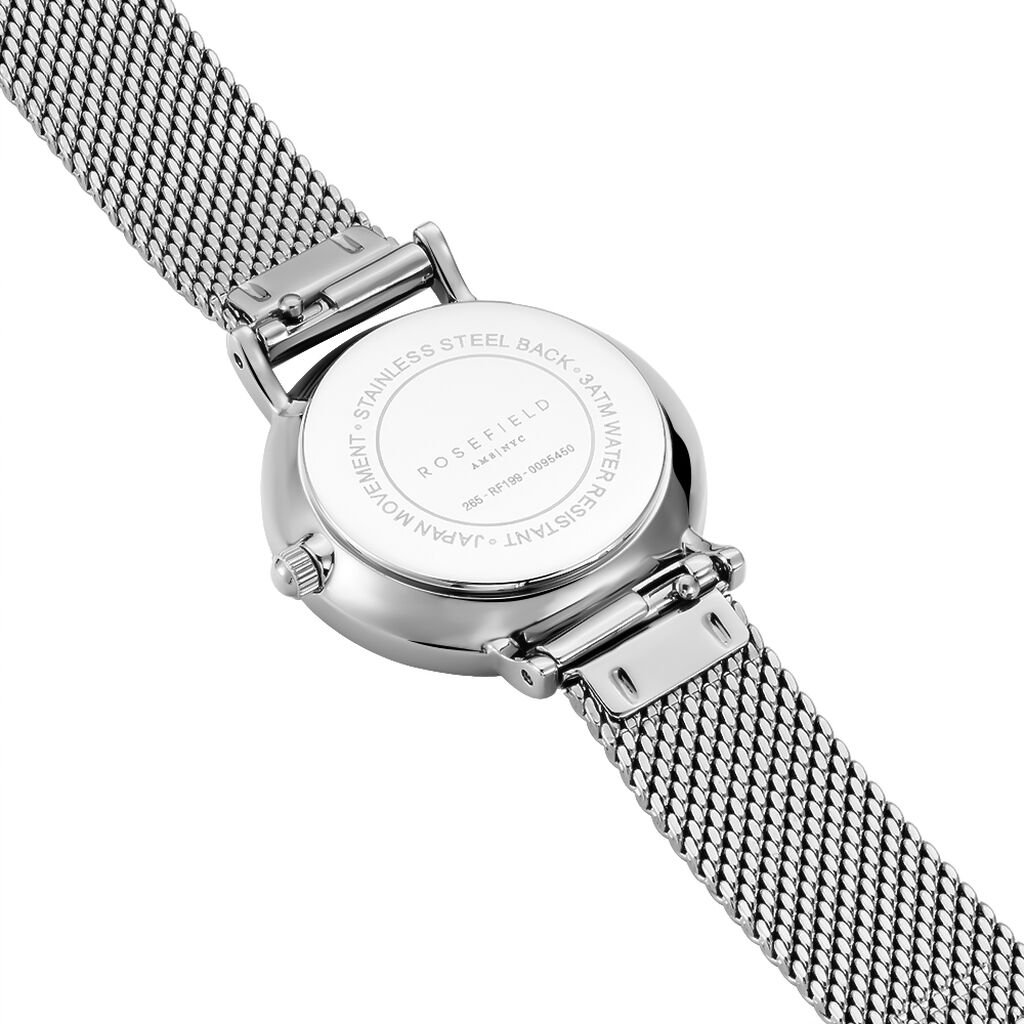 Montre Rosefield The Small Edit Blanc