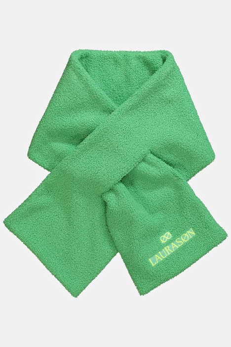 Schal, Teddyfleece, Schlitz zum Durchstecken