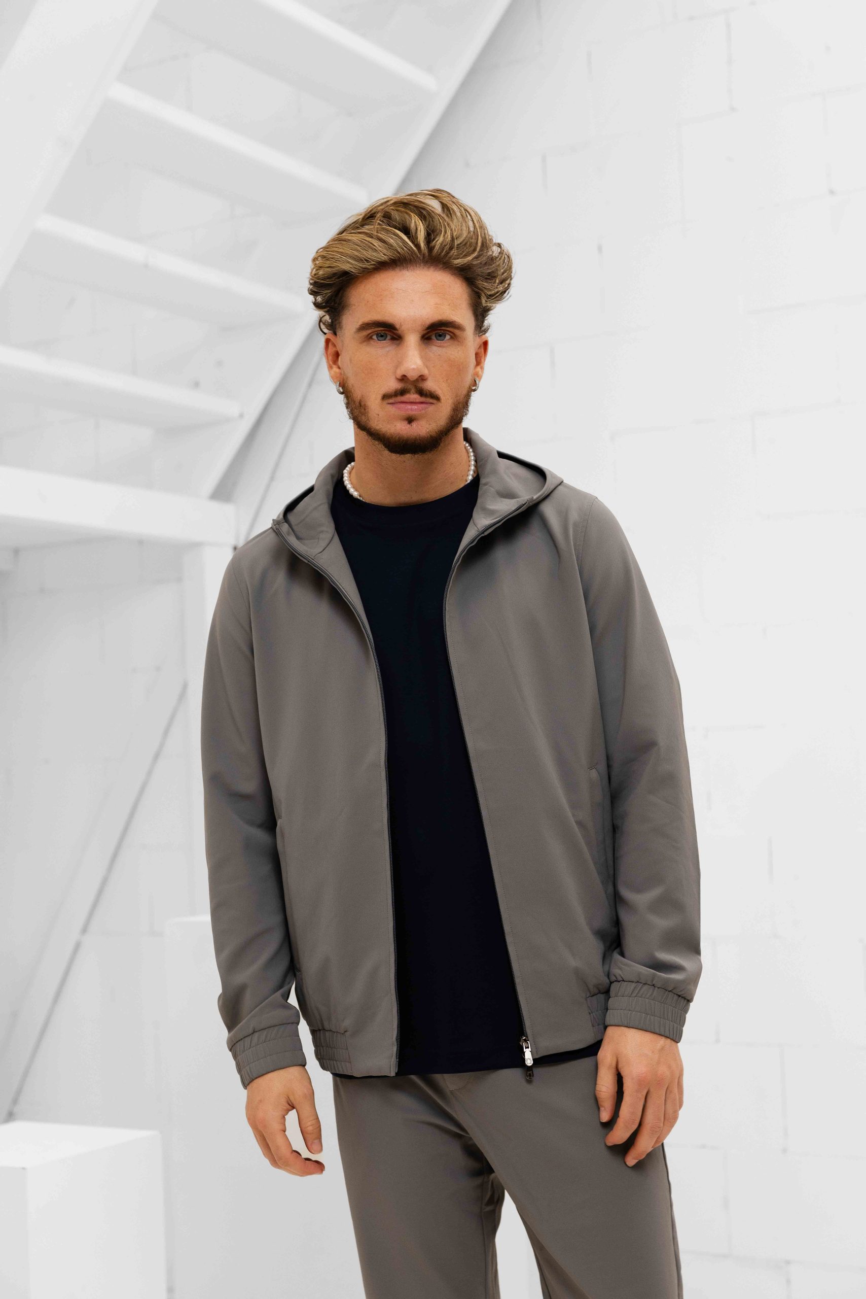 Cou7ure Essentials Reflection Hoodie Trainingspak Heren Grijs