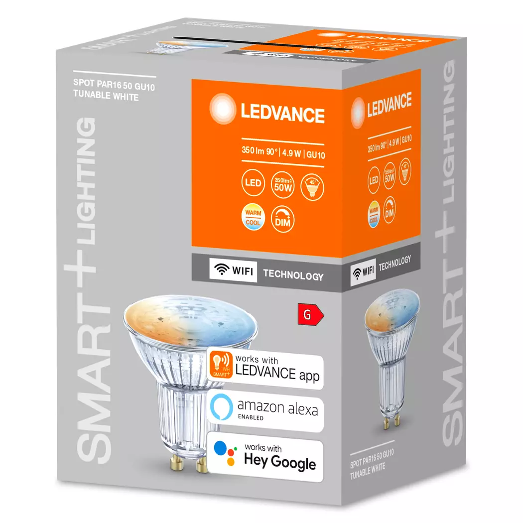 LED-Strahlerform GU10/4,9 Watt/Energie G