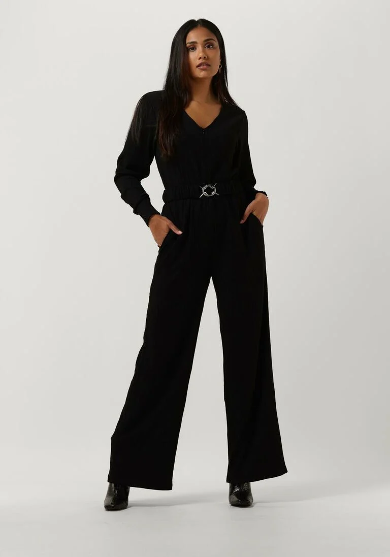 MOVES zwarte moves jumpsuit jumbina 2704