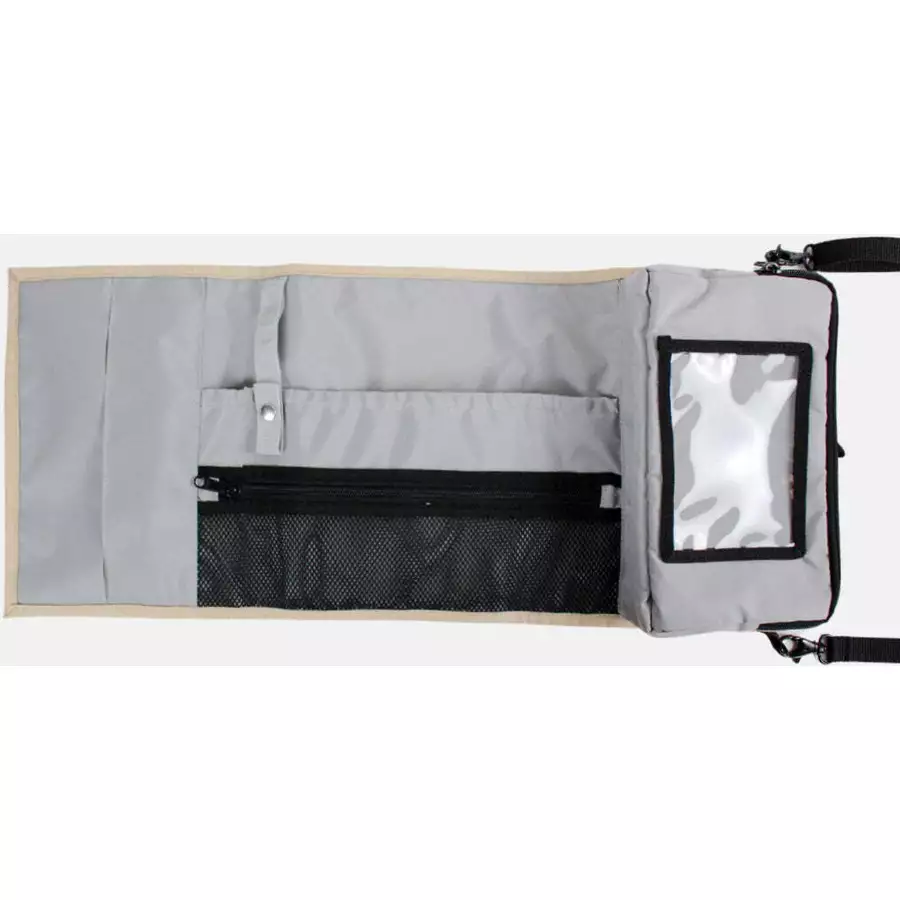 Anna und Oskar Faire Wickeltasche Friedchen aus recyceltem Material Sand