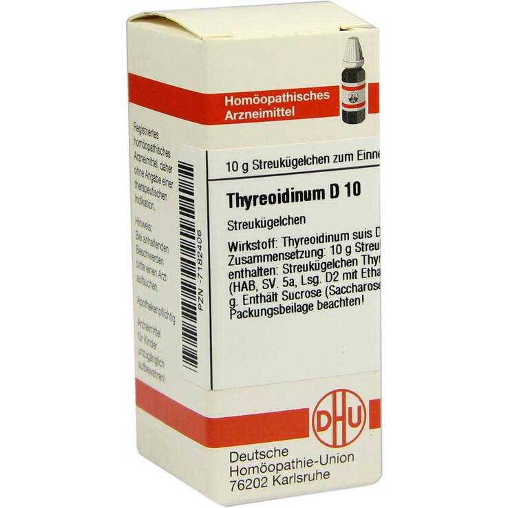 DHU Thyreoidinum D 10 Globuli, 10 g