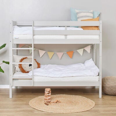 Hoppekids ECO Comfort Køyeseng 70x160, Dove Grey