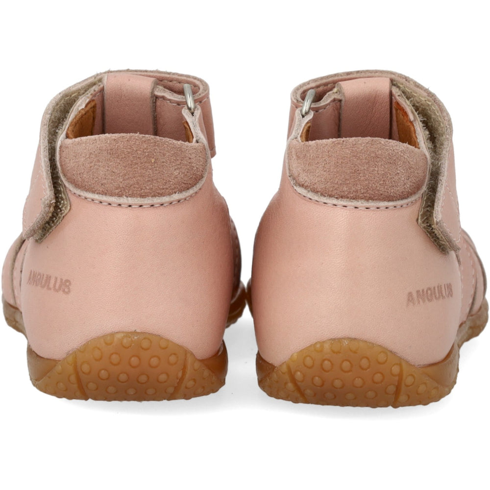 Køb Angulus Rosebud/Rosebud Barnets Første Sandal Med Udstanset Hjertemønster