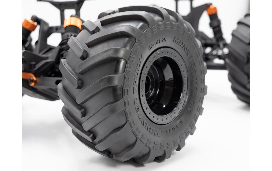 Monster Truck Rogue Terra Brushed Orange, ARTR, 1:10<br>4WD RC Monstertruck mit 775 Brushed Motor