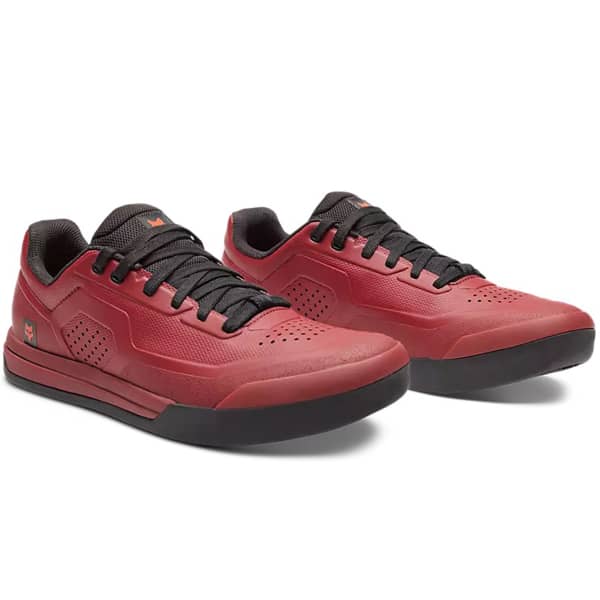 Chaussure VTT plate FOX UNION FLAT RED