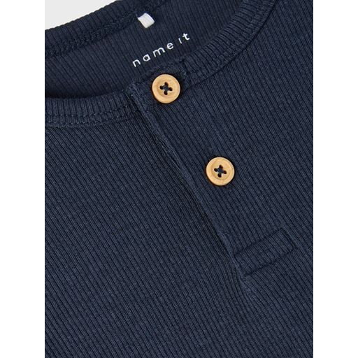 Name It Kab Langærmet T-shirt, Dark Sapphire, 86 cm