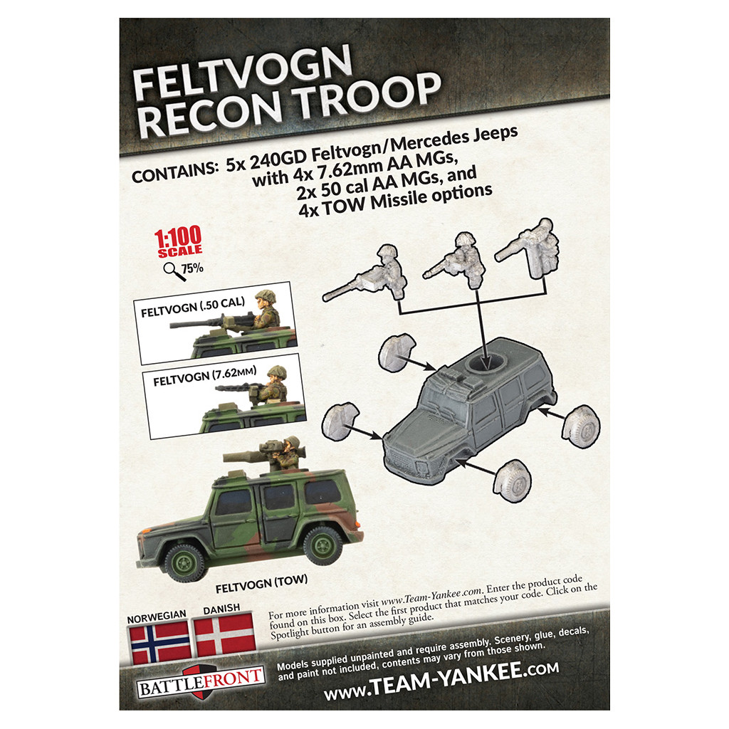 Team Yankee - WWIII: Feltvogn Recon Troop