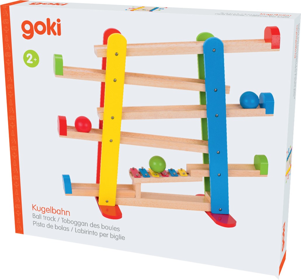 GOKI - Kuglebane med xylofon - (53825)